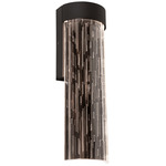 Matrix Wall Sconce - Black / Clear