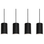 Tyke Linear Multi Light Pendant - Black