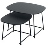 Cup Nesting Table Set - Black / Black
