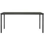 Monza Dining Table - Black / Black