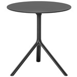 Miura Foldable Cafe Table - Black / Black