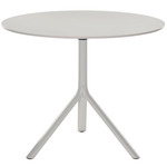 Miura Foldable Cafe Table - White / White