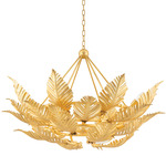 Tropicale Pendant - Gold Leaf