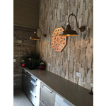 Grunge Wall Sconce - Vintage Grey / Rusted Metal