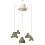 Berimbau Multi Light Pendant - Leaf Green