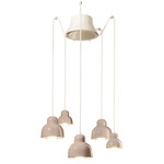 Berimbau Multi Light Pendant - Sand Grey