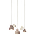 Berimbau Multi Light Pendant - Crema / Mocha / Sand Grey