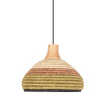 Grass Pendant - Light Wood / Green