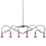 Sultans of Swing Linear Pendant - Nickel