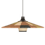 Parrot Wide Pendant - Black / Brown