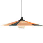 Parrot Wide Pendant - Black / Sand