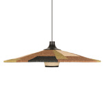 Parrot Wide Pendant - Black / Brown