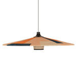 Parrot Wide Pendant - Black / Sand