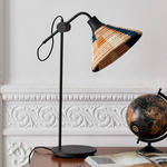 Parrot Table Lamp - Black / Sand