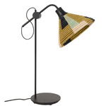 Parrot Table Lamp - Black / Green