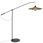 Parrot Floor Lamp - Black / Green