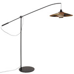 Parrot Floor Lamp - Black / Brown