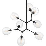 Nexpo Pendant - Coal / Clear