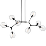 Nexpo Linear Pendant - Coal / Clear