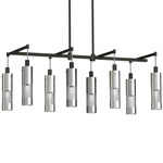 Grid III Island Light - Coal / Brushed Nickel