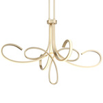 Astor Chandelier - Brass