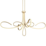 Astor Chandelier - Brass