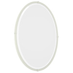 Beveled Oval Mirror - Sterling / Mirror