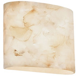 Alabaster Rocks Oval Wall Sconce - Alabaster Rocks