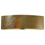 Ambiance Arc Wall Sconce - Harvest Yellow Slate