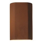 Ambiance Flat Outdoor Wall Sconce - Real Rust