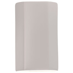 Ambiance Flat Closed Top Wall Sconce - Matte White