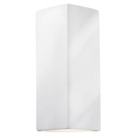 Ambiance Peaked Wall Sconce - Gloss White