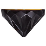 Ambiance Geometric Wall Sconce - Carbon / Champagne Gold