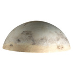 Ambiance Quarter Sphere Outdoor Wall Sconce - Greco Travertine