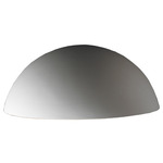Ambiance Quarter Sphere Outdoor Wall Sconce - Bisque
