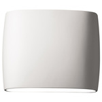 Ambiance Wide Oval Wall Sconce - Bisque