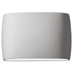 Ambiance 8898 Closed Top Wall Sconce - Bisque