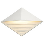 Ambiance Diamond Outdoor Wall Sconce - Bisque