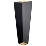 Ambiance Prism Wall Sconce - Carbon / Champagne Gold