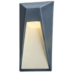 Ambiance Vertice Outdoor Wall Sconce - Midnight Sky / Matte White