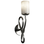 Clouds Capellini Wall Sconce - Brushed Nickel / Clouds Resin