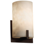 Clouds Century Wall Sconce - Dark Bronze / Clouds Resin