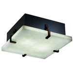 Clouds Clips Ceiling Light / Wall Sconce - Dark Bronze / Clouds Resin