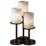 Clouds Dakota Table Lamp - Dark Bronze / Clouds Resin