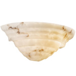 LumenAria Supreme Wall Sconce - Faux Alabaster