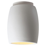 Radiance Curved Ceiling Light Fixture - Bisque