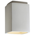 Radiance Rect Ceiling Light Fixture - Bisque