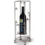 Shuttle Wine Holder - Silver