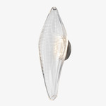 Duna Wall Sconce - Silver / Clear