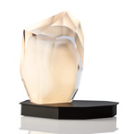 Crystal Rock Table Lamp - Matte Black / Mist